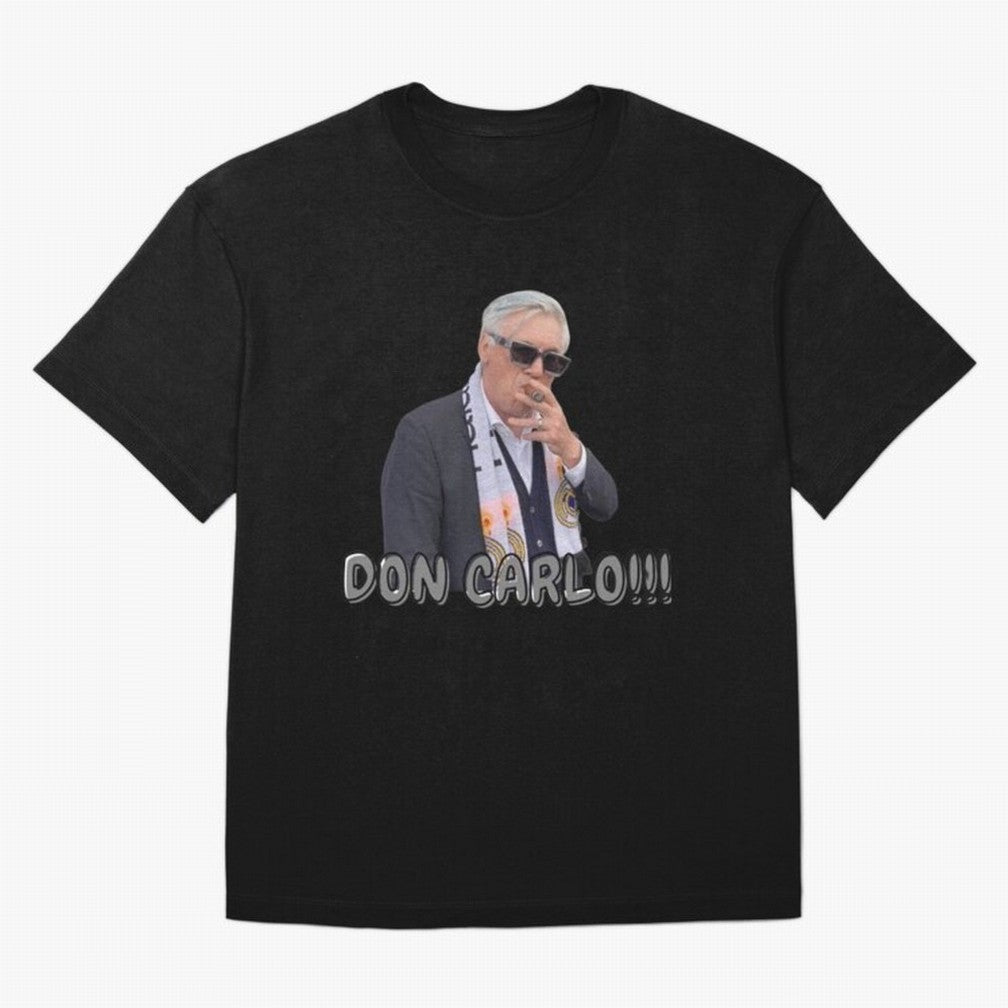 Don Carlo Ancelotti Oversized T-Shirt Follow the Final Road of FIFA World Cup 2026 for Fans of Mbappe and Spain, Bringing Worldwide Fan Energy, Dramatic Goals, Stadium Lights and Championship Celebrations; Ideal for Fans Who Follow Messi, Cristiano