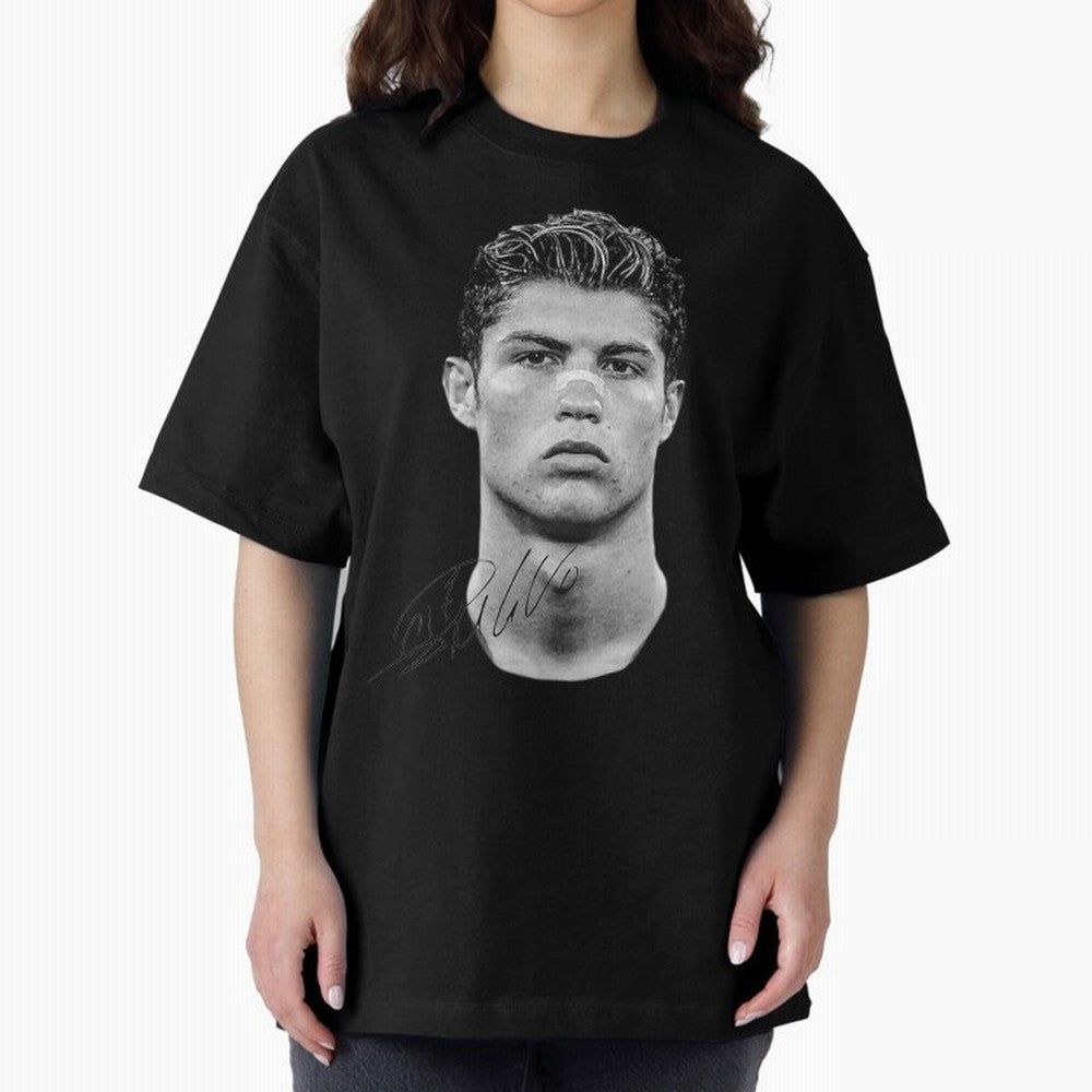 Cr7 - Streetwear Clothing Oversized T-Shirt Celebrate the Magic of Global Football Passion for FIFA World Cup 2026 Group Stage, Centered on Neymar, Netherlands, Game Day Rituals, Football Legends, Country Pride and the Road to the Final; Ideal for