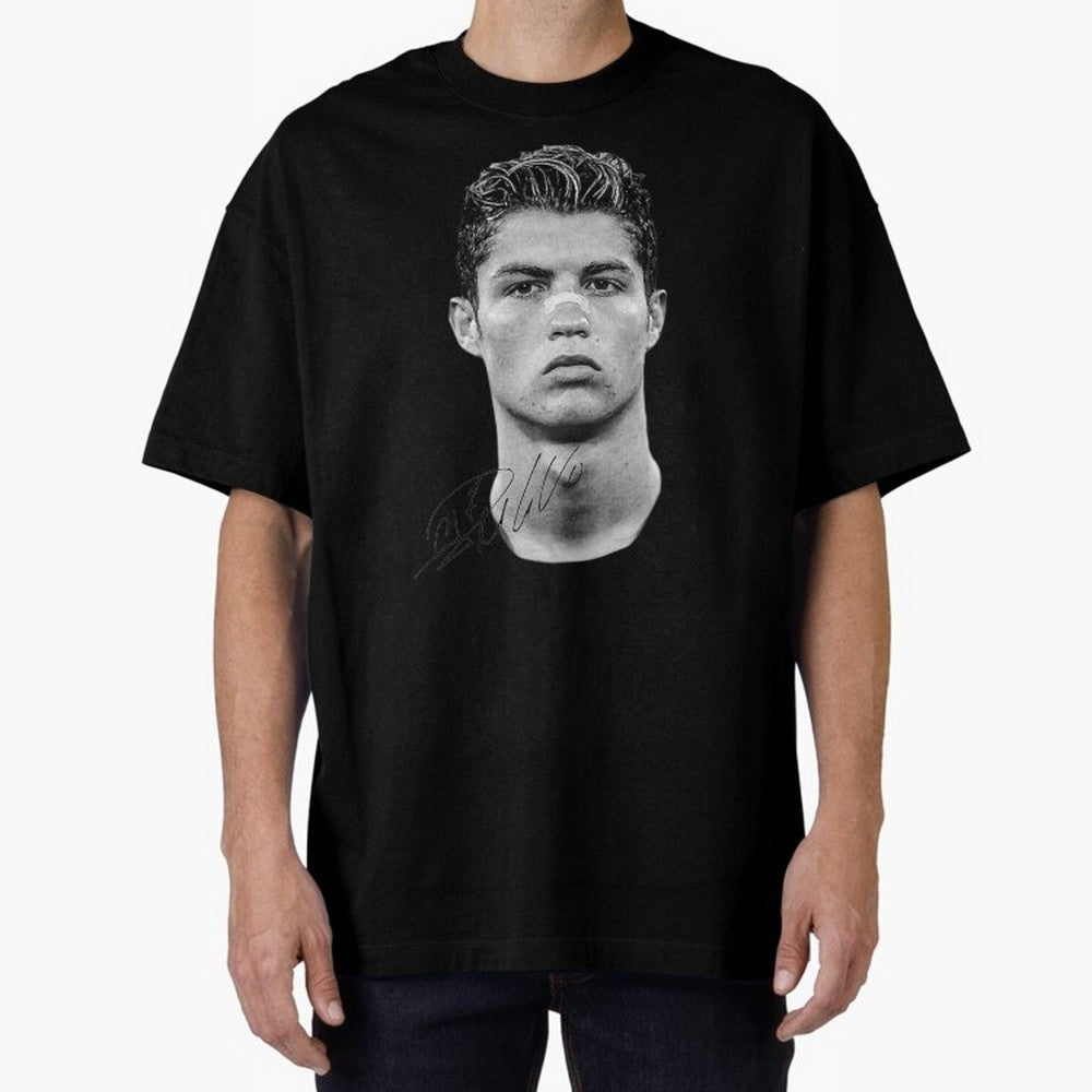 Cr7 - Streetwear Clothing Oversized T-Shirt Celebrate the Magic of Global Football Passion for FIFA World Cup 2026 Group Stage, Centered on Neymar, Netherlands, Game Day Rituals, Football Legends, Country Pride and the Road to the Final; Ideal for