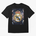 La Galaxia del Real Madrid Oversized T-Shirt Join the Global Buzz around Global Football Passion for FIFA World Cup 2026 USA Canada Mexico, Centered on Cristiano Ronaldo, Haaland and CR7, France, Champion Mindset, Group Stage Buzz, Knockout Tension