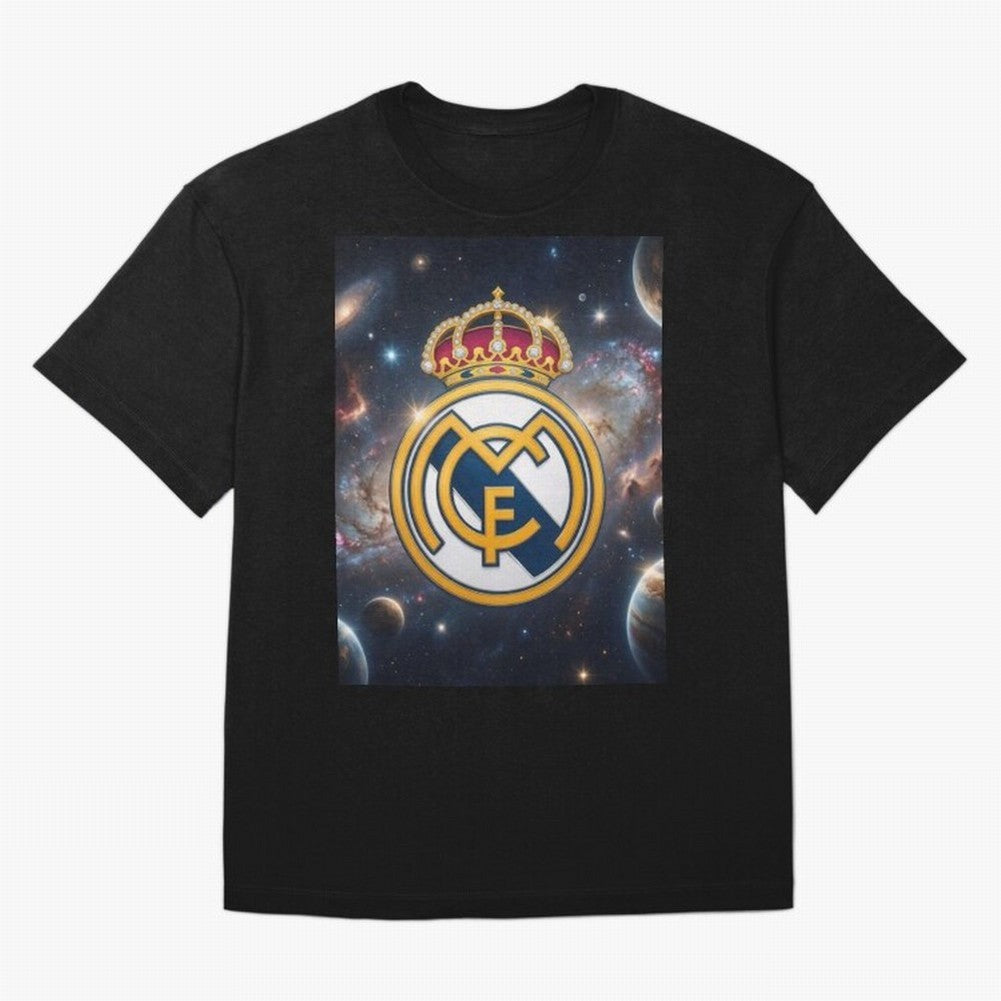 La Galaxia del Real Madrid Oversized T-Shirt Join the Global Buzz around Global Football Passion for FIFA World Cup 2026 USA Canada Mexico, Centered on Cristiano Ronaldo, Haaland and CR7, France, Champion Mindset, Group Stage Buzz, Knockout Tension