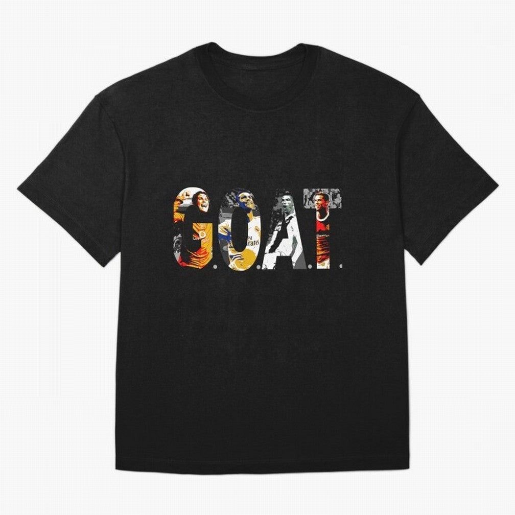 Cristiano Ronaldo Greatest Football Player Of All Time Oversized T-Shirt Feel the Roar of FIFA World Cup 2026 Group Stage for Fans of Neymar, Haaland and Cristiano Ronaldo and Argentina, France and Brazil, Bringing Match Day Excitement, Supporter