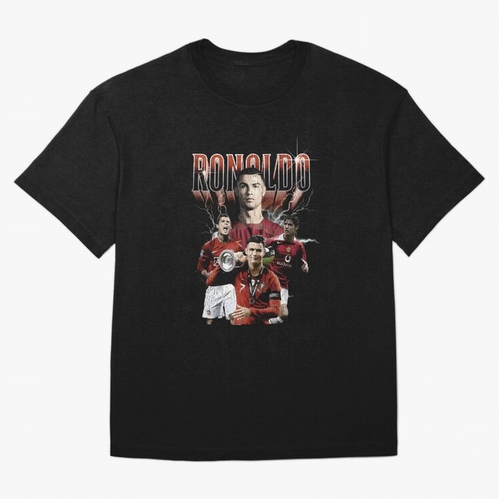 Cr7 footballer portuguese Oversized T-Shirt Celebrate Football Heritage in Global Football Passion for FIFA World Cup 2026 USA Canada Mexico, with Cristiano Ronaldo, Haaland and CR7, Spain, Worldwide Fan Energy, Dramatic Goals, Stadium Lights and