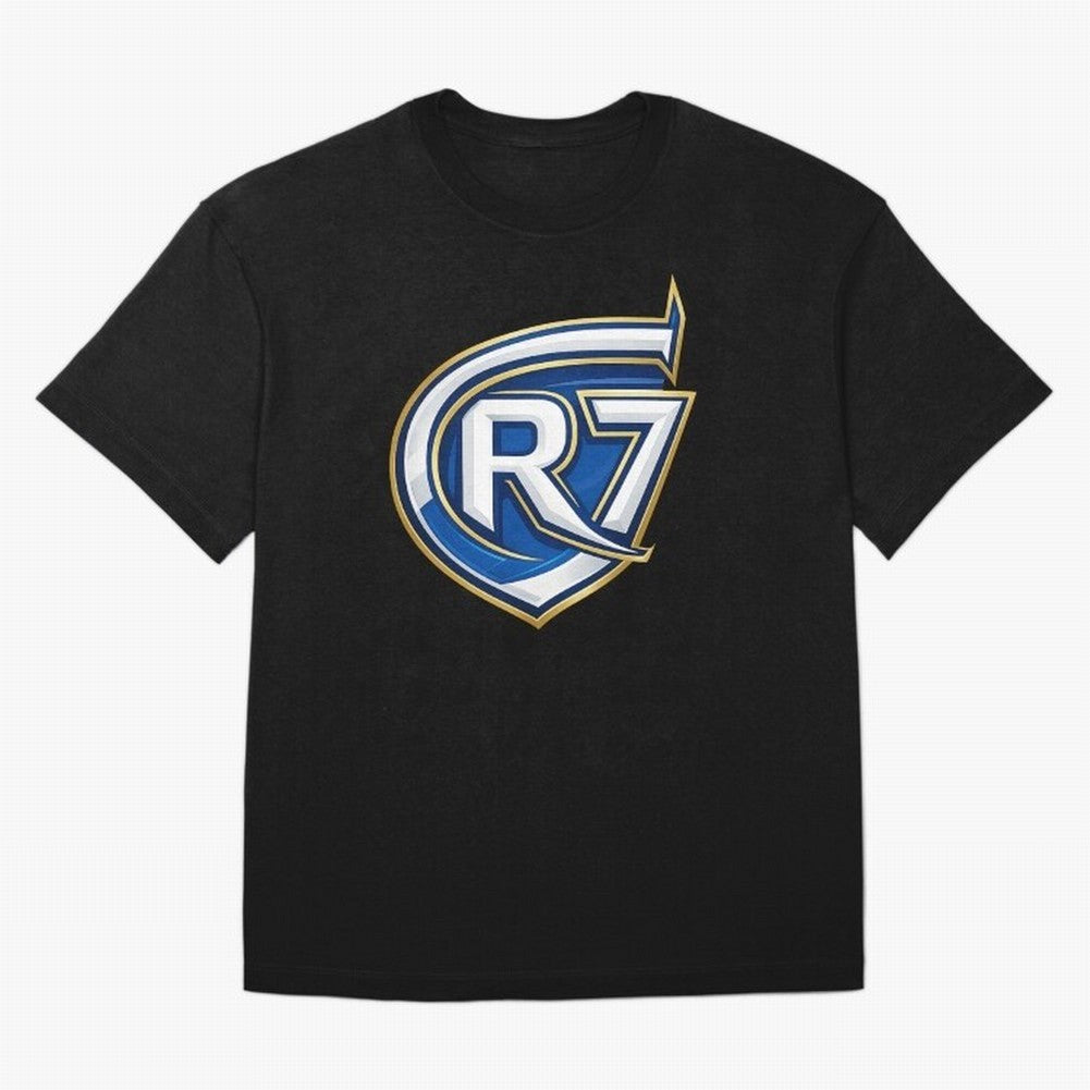 CR7 Minimal Power Logo Oversized T-Shirt Cheer for Match Day Hype around FIFA World Cup 2026, Neymar, Haaland and Cristiano Ronaldo, Spain and Netherlands, Soccer Culture, Superstar Moments, National Team Dreams and Competitive Fire; Made for