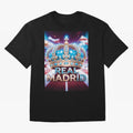 Real Madrid Oversized T-Shirt Keep the Match Day Mood of FIFA World Cup 2026 Group Stage for Fans of Haaland and Portugal, Spain and Germany, Bringing Football Festival Excitement, Trophy Ambitions, Country Rivalries and Star Player Buzz; Perfect