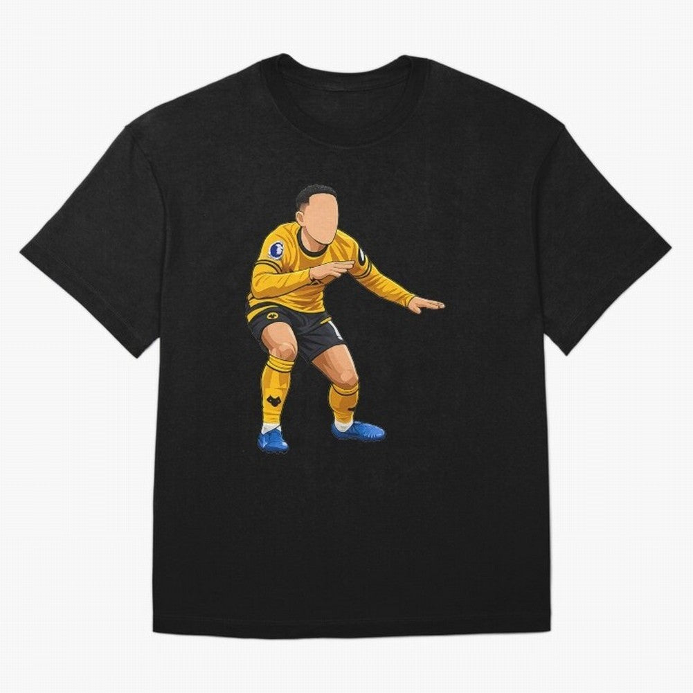 Matheus Cunha Goal Celebration Dance Oversized T-Shirt Celebrate Football Dreams Across FIFA World Cup 2026 Group Stage Spirit, Capturing England, Messi and Cristiano Ronaldo, Goal Celebration Energy, Supporter Heritage, Football Icons and
