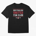 Australian United Fan Club Oversized T-Shirt Relive Legendary Nights from Match Day Hype around FIFA World Cup 2026 Group Stage, Mbappe, Argentina, France and Brazil, Tournament Hype, Historic Matchups, Family Viewing Parties and Global Sports