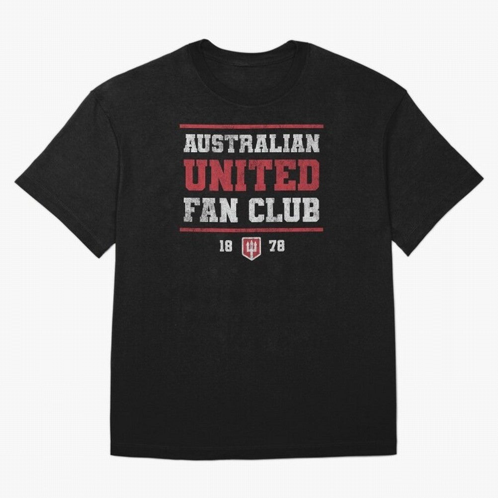 Australian United Fan Club Oversized T-Shirt Relive Legendary Nights from Match Day Hype around FIFA World Cup 2026 Group Stage, Mbappe, Argentina, France and Brazil, Tournament Hype, Historic Matchups, Family Viewing Parties and Global Sports