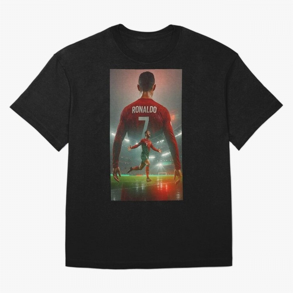 Christiano Ronaldo Oversized T-Shirt Bring World Football Passion into FIFA World Cup 2026 USA Canada Mexico Driven by Mbappe, England, France and Netherlands Energy, Sports Nostalgia, International Competition, Famous Players and Unforgettable