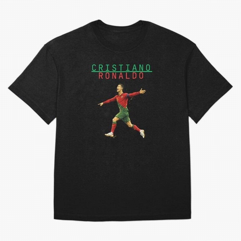 Ronaldo Oversized T-Shirt Capture Stadium Memories from the FIFA World Cup 2026 Journey through Messi and Cristiano Ronaldo Highlights, France Pride, Match Day Excitement, Supporter Culture, Golden Goals and Global Football Passion; Ideal for