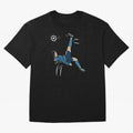 Cristiano Ronaldo Bicycle Kick Oversized T-Shirt Remember Iconic Moments from FIFA World Cup 2026 USA Canada Mexico for Fans of Haaland and Mbappe and Argentina, France and Brazil, Bringing Tournament Hype, Historic Matchups, Family Viewing Parties