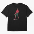 CR7 Celebration Pose Oversized T-Shirt Support the Legends of FIFA World Cup 2026 USA Canada Mexico Highlighting Haaland and Mbappe, England and Germany Energy, Football History, Final Match Energy, Crowd Noise and Once in a Lifetime Moments; Built