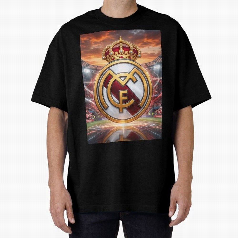 Tormenta del F¨²tbol Oversized T-Shirt Spotlight Match Day Hype around FIFA World Cup 2026 Group Stage, Cristiano Ronaldo, Haaland and CR7, England and Germany, Football Passion, Legendary Performances, Festival Vibes and Supporter Community; Great