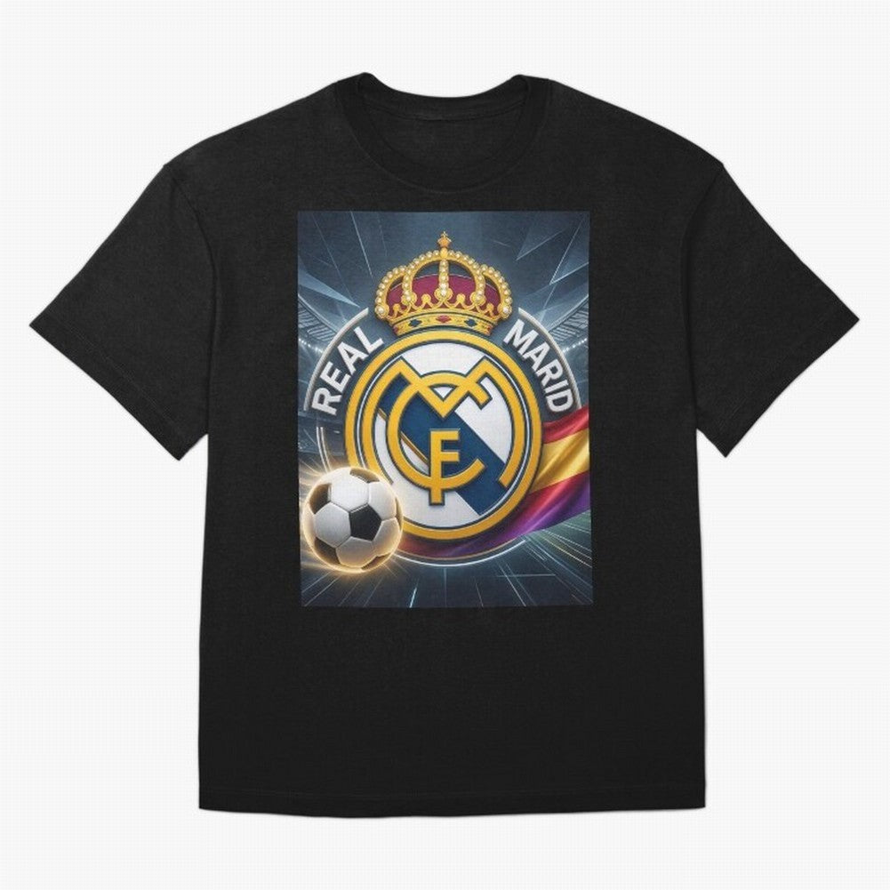 Pelot¨®n Real Madrid Oversized T-Shirt Bring Global Tournament Vibes to FIFA World Cup 2026 Group Stage Highlighting Cristiano Ronaldo, Portugal, Spain and Germany Energy, Football Passion, Legendary Performances, Festival Vibes and Supporter