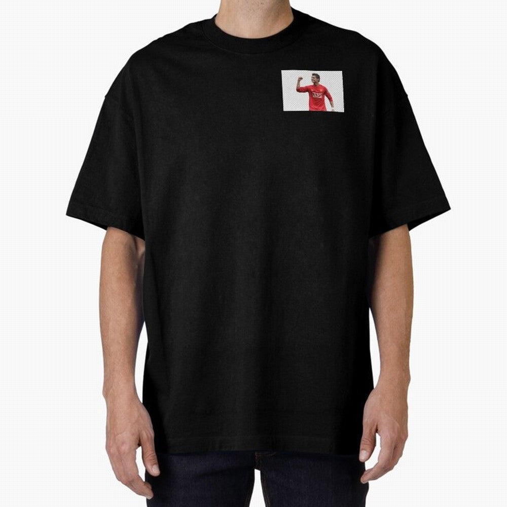 Cristiano Ronaldo Oversized T-Shirt Feel International Energy from FIFA World Cup 2026 Spirit, Celebrating Spain, CR7 and Messi, Football History, Final Match Energy, Crowd Noise and Once in a Lifetime Moments; Perfect for People Who Love