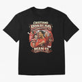 Cristiano Ronaldo Manchester United Oversized T-Shirt Stand Proud for FIFA World Cup 2026 USA Canada Mexico for Fans of Neymar, Haaland and Cristiano Ronaldo and Germany, Bringing Game Day Rituals, Football Legends, Country Pride and the Road to