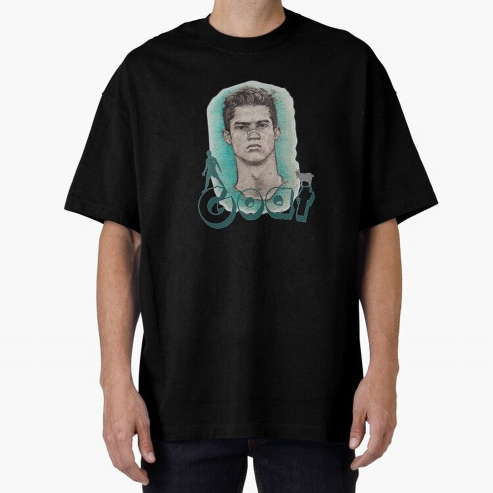 Cristiano Ronaldo - The Goat Oversized T-Shirt Celebrate Every Goal in the FIFA World Cup 2026 USA Canada Mexico Journey through Neymar Highlights, England, France and Netherlands Pride, Global Supporter Spirit, Legendary Goals, National Colors and