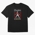 All I Want For Christmas Is Siuu Funny Christmas Festive Knitted Oversized T-Shirt Make Game Day About the FIFA World Cup 2026 Group Stage Journey through Cristiano Ronaldo, Haaland and CR7 Highlights, France and Portugal Pride, Vintage Soccer