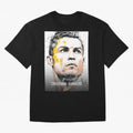 Cristiano Ronaldo Cr7 Football Soccer Player Icon Legend Power Oversized T-Shirt Support Your Favorite Stars during FIFA World Cup 2026 USA Canada Mexico Highlighting Haaland, England and Germany Energy, Classic Soccer Heritage, Championship