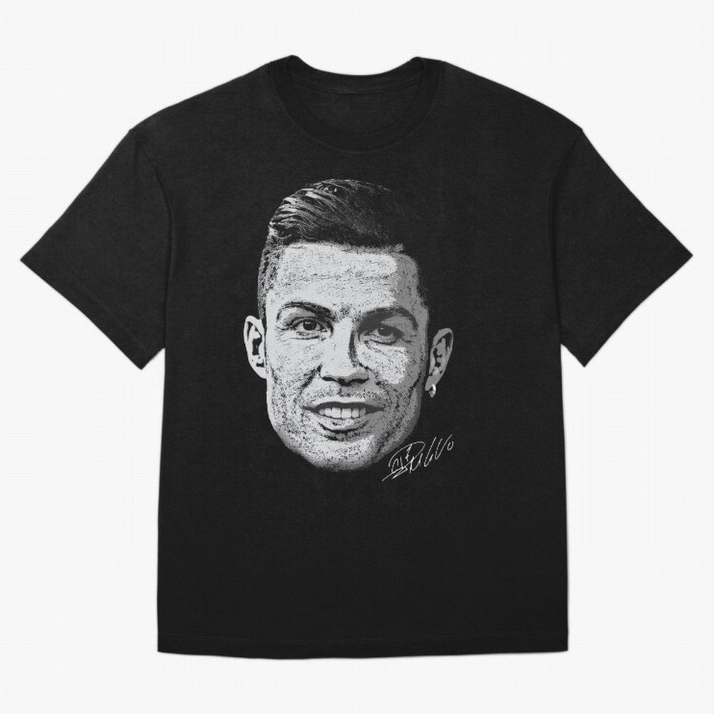 Cristiano Ronaldo Signed Oversized T-Shirt Carry FIFA World Cup 2026 Group Stage Highlighting Cristiano Ronaldo, Haaland and CR7, England, France and Netherlands Energy, Retro Football Energy, Iconic Rivalries, Trophy Chase Drama and Stadium