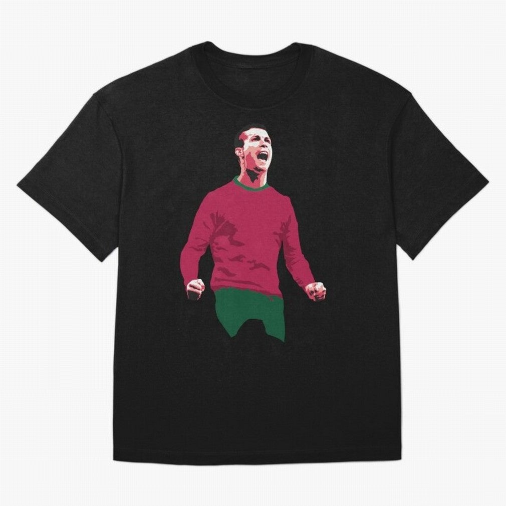 Ronaldo Oversized T-Shirt Feel International Energy from Match Day Hype around FIFA World Cup 2026 USA Canada Mexico, CR7, Portugal, Spain and Germany, Game Day Rituals, Football Legends, Country Pride and the Road to the Final; Made for Collectors