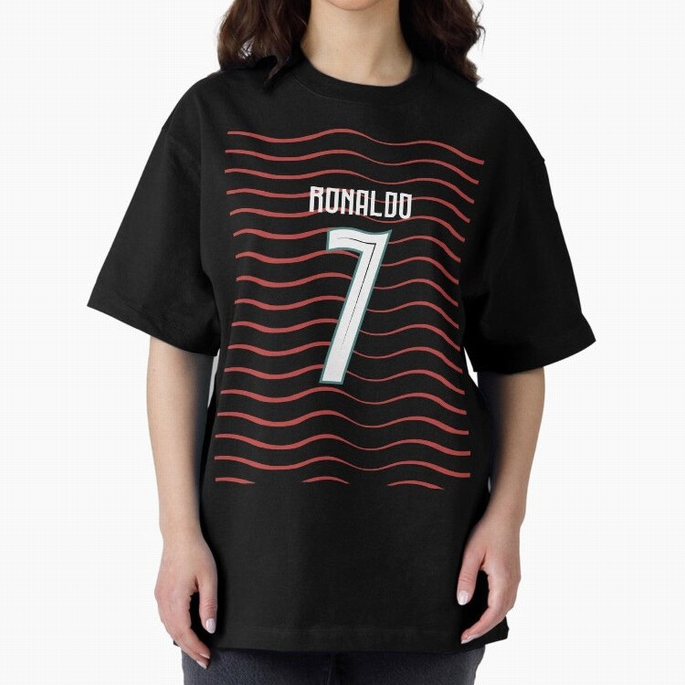 Cristiano Ronaldo Portugal Jersey 2026 World cup Oversized T-Shirt Back the Journey through FIFA World Cup 2026 USA Canada Mexico Capturing Mbappe and Neymar, Portugal Energy, Tournament Hype, Historic Matchups, Family Viewing Parties and Global