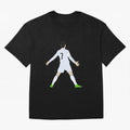 Cristiano Ronaldo Oversized T-Shirt Keep the Legacy of Match Day Hype around FIFA World Cup 2026 USA Canada Mexico, Messi, CR7 and Mbappe, England, Global Supporter Spirit, Legendary Goals, National Colors and Tournament Celebration; Made for