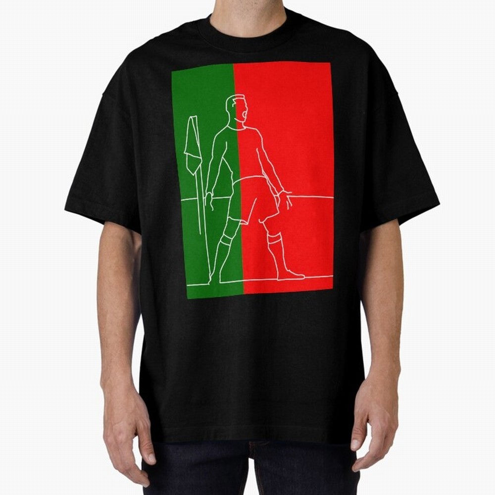 Siuuu! (color) Oversized T-Shirt Live for the Drama of FIFA World Cup 2026 USA Canada Mexico for Fans of Mbappe and Neymar and England and Germany, Bringing Soccer Culture, Superstar Moments, National Team Dreams and Competitive Fire; Made for