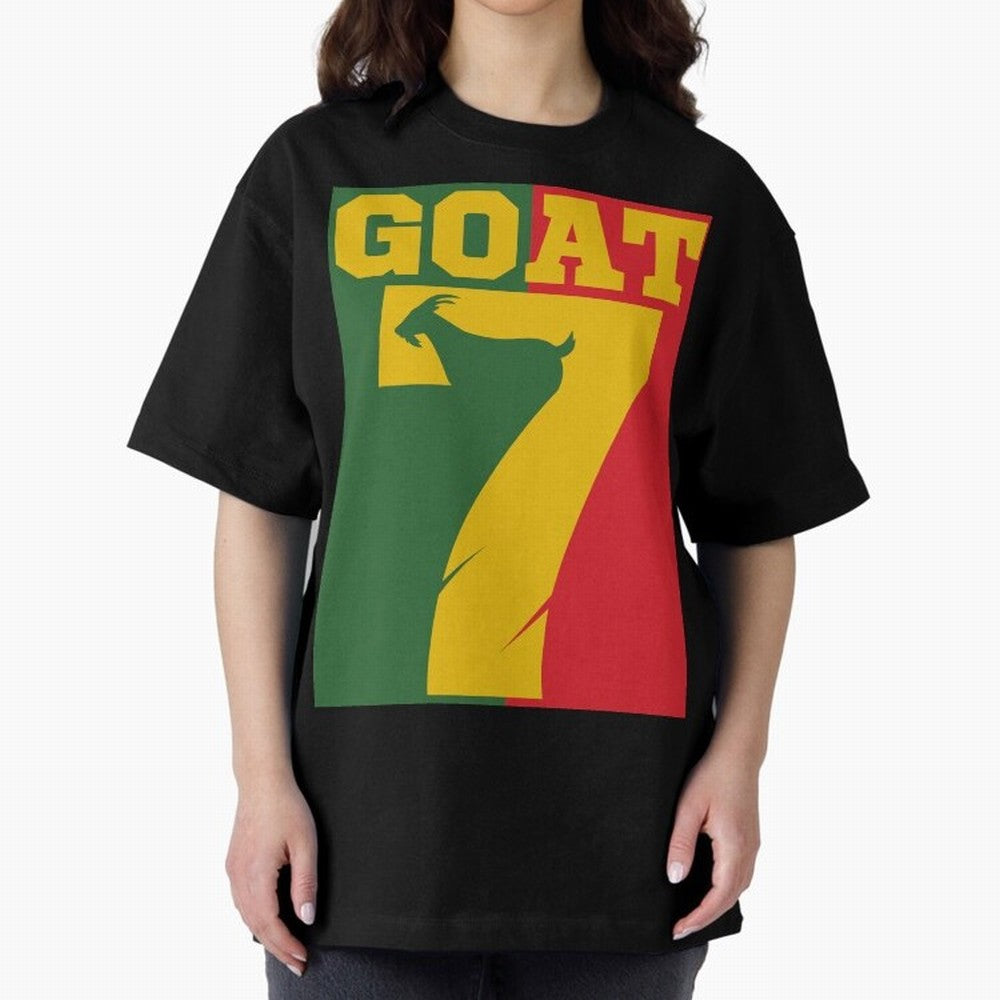 World Cup 2026 The Goat CR 7 Portugal Oversized T-Shirt Join Supporters Worldwide for FIFA World Cup 2026 Centered on Messi, Argentina and Brazil Energy, Retro Football Energy, Iconic Rivalries, Trophy Chase Drama and Stadium Atmosphere; Ideal for