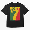 World Cup 2026 The Goat CR 7 Portugal Oversized T-Shirt Join Supporters Worldwide for FIFA World Cup 2026 Centered on Messi, Argentina and Brazil Energy, Retro Football Energy, Iconic Rivalries, Trophy Chase Drama and Stadium Atmosphere; Ideal for