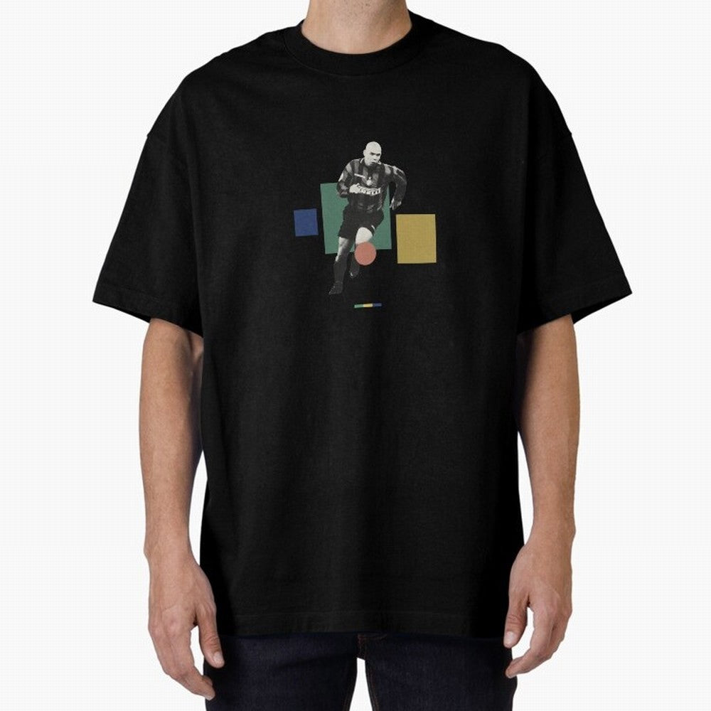 Ronaldo Nazario R9 Oversized T-Shirt Bring Stadium Energy to FIFA World Cup 2026 Spirit, Featuring Netherlands, Messi and Cristiano Ronaldo, Football Festival Excitement, Trophy Ambitions, Country Rivalries and Star Player Buzz; Ideal for