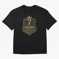 7Legend Football Inspired Number 7 T-Shirt Oversized T-Shirt Bring Legendary Rivalry Energy to FIFA World Cup 2026 USA Canada Mexico Spirit, Connected to France, Haaland and Mbappe, Match Day Excitement, Supporter Culture, Golden Goals and Global