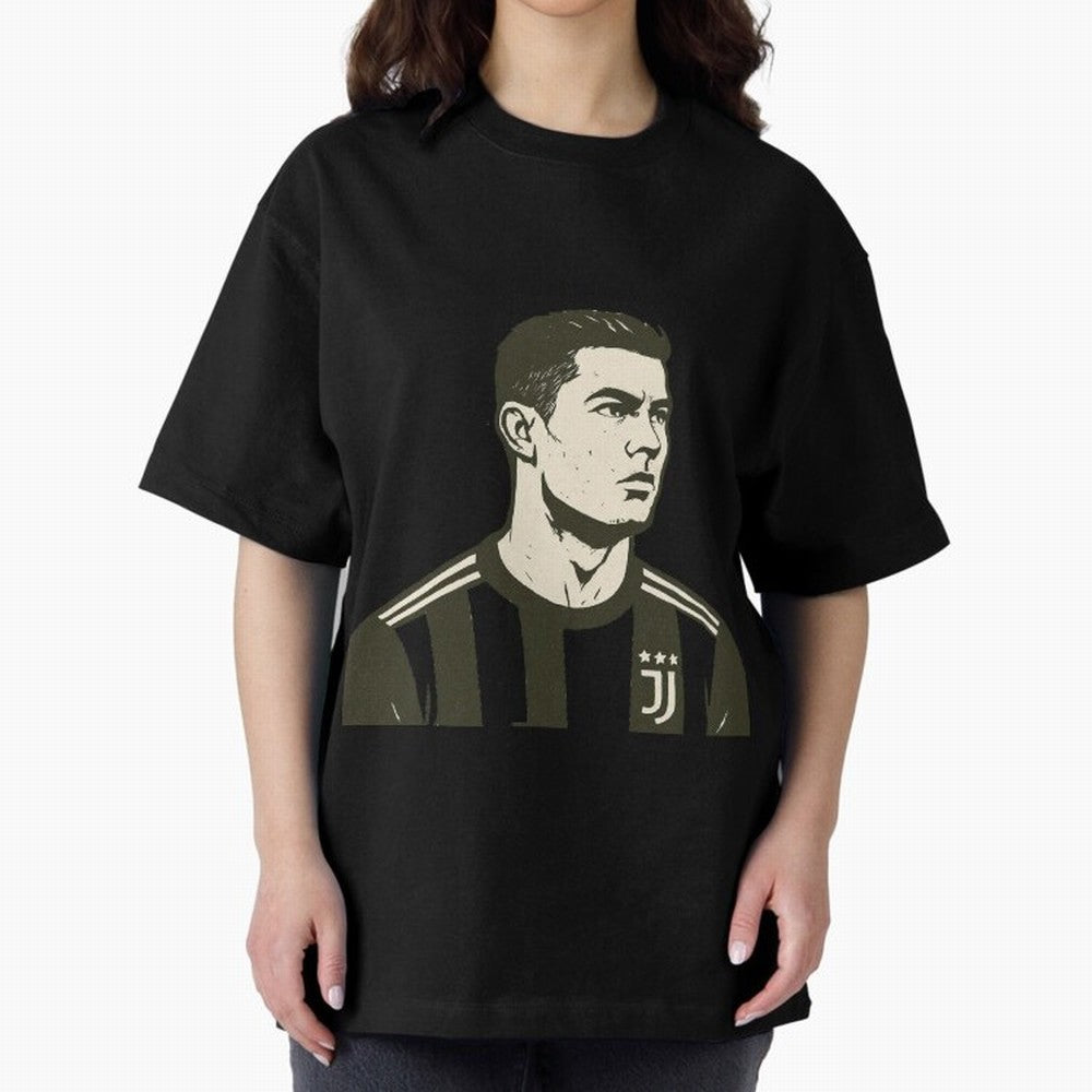 Cristiano Ronaldo Oversized T-Shirt Bring a Champion Mindset to FIFA World Cup 2026 Group Stage Spirit, Celebrating England and Germany, Messi and Cristiano Ronaldo, Sports Nostalgia, International Competition, Famous Players and Unforgettable