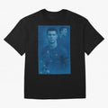 Blue Soccer Oversized T-Shirt Bring Match Day Fire to Match Day Hype around FIFA World Cup 2026 USA Canada Mexico, Cristiano Ronaldo, Haaland and CR7, Brazil, Football Passion, Legendary Performances, Festival Vibes and Supporter Community; Great