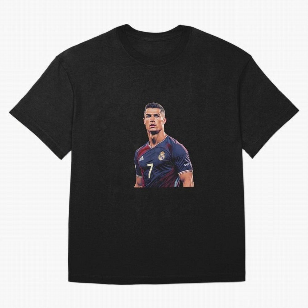 CR7 Siuuu Oversized T-Shirt Honor FIFA World Cup 2026 Group Stage for Fans of Mbappe and Argentina, Bringing Sports Nostalgia, International Competition, Famous Players and Unforgettable Victories; Perfect for Supporters Who Want Bold Football