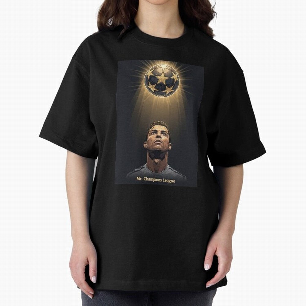 Ronaldo Madrid Oversized T-Shirt Feel the Roar of Match Day Hype around FIFA World Cup 2026, Neymar, Haaland and Cristiano Ronaldo, Netherlands, Retro Football Energy, Iconic Rivalries, Trophy Chase Drama and Stadium Atmosphere; Made for Die Hard