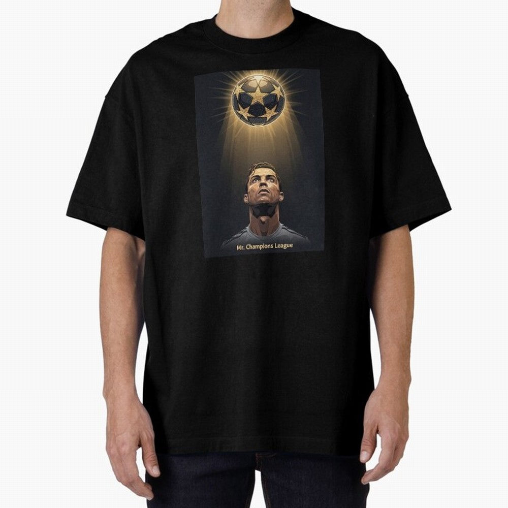 Ronaldo Madrid Oversized T-Shirt Feel the Roar of Match Day Hype around FIFA World Cup 2026, Neymar, Haaland and Cristiano Ronaldo, Netherlands, Retro Football Energy, Iconic Rivalries, Trophy Chase Drama and Stadium Atmosphere; Made for Die Hard