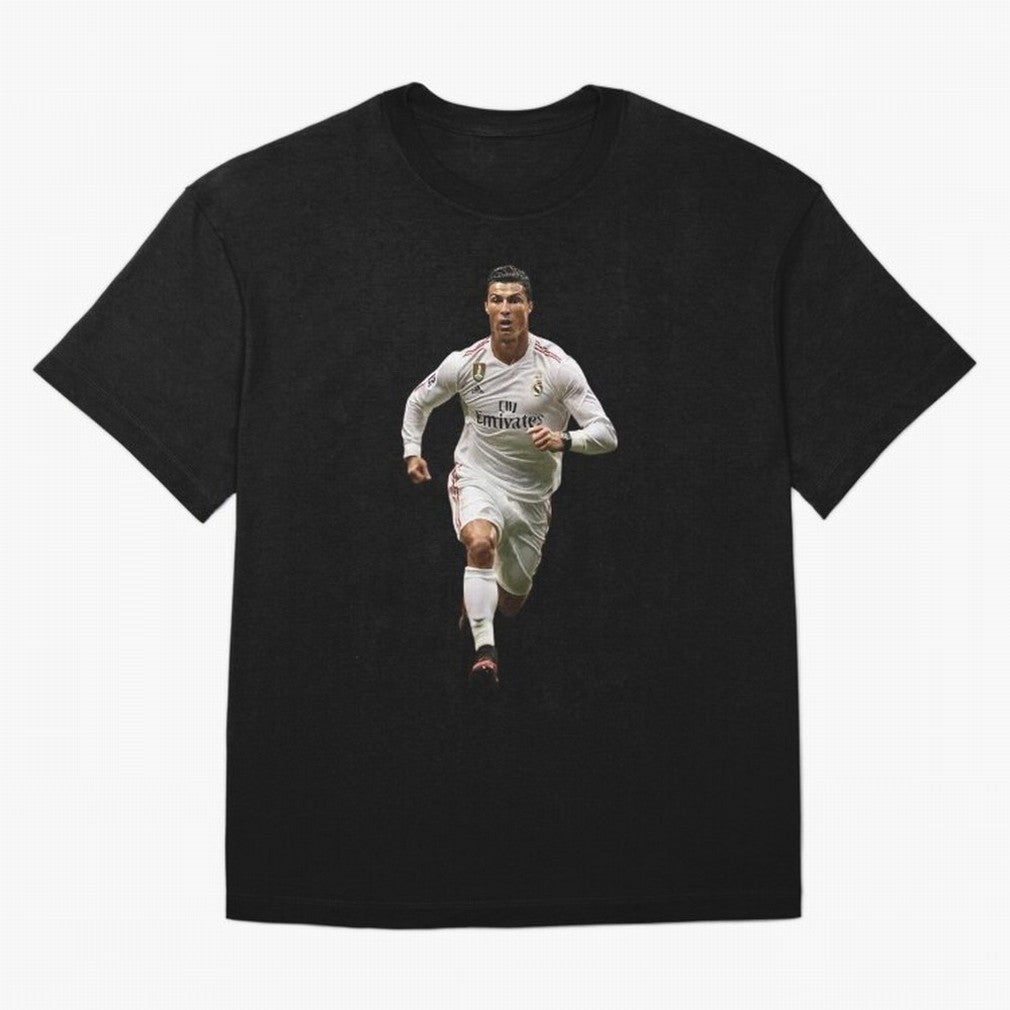Cristiano Ronaldo runner Oversized T-Shirt Discover FIFA World Cup 2026 USA Canada Mexico Spirit, Centered on France and Portugal, Messi and Cristiano Ronaldo, Global Supporter Spirit, Legendary Goals, National Colors and Tournament Celebration;