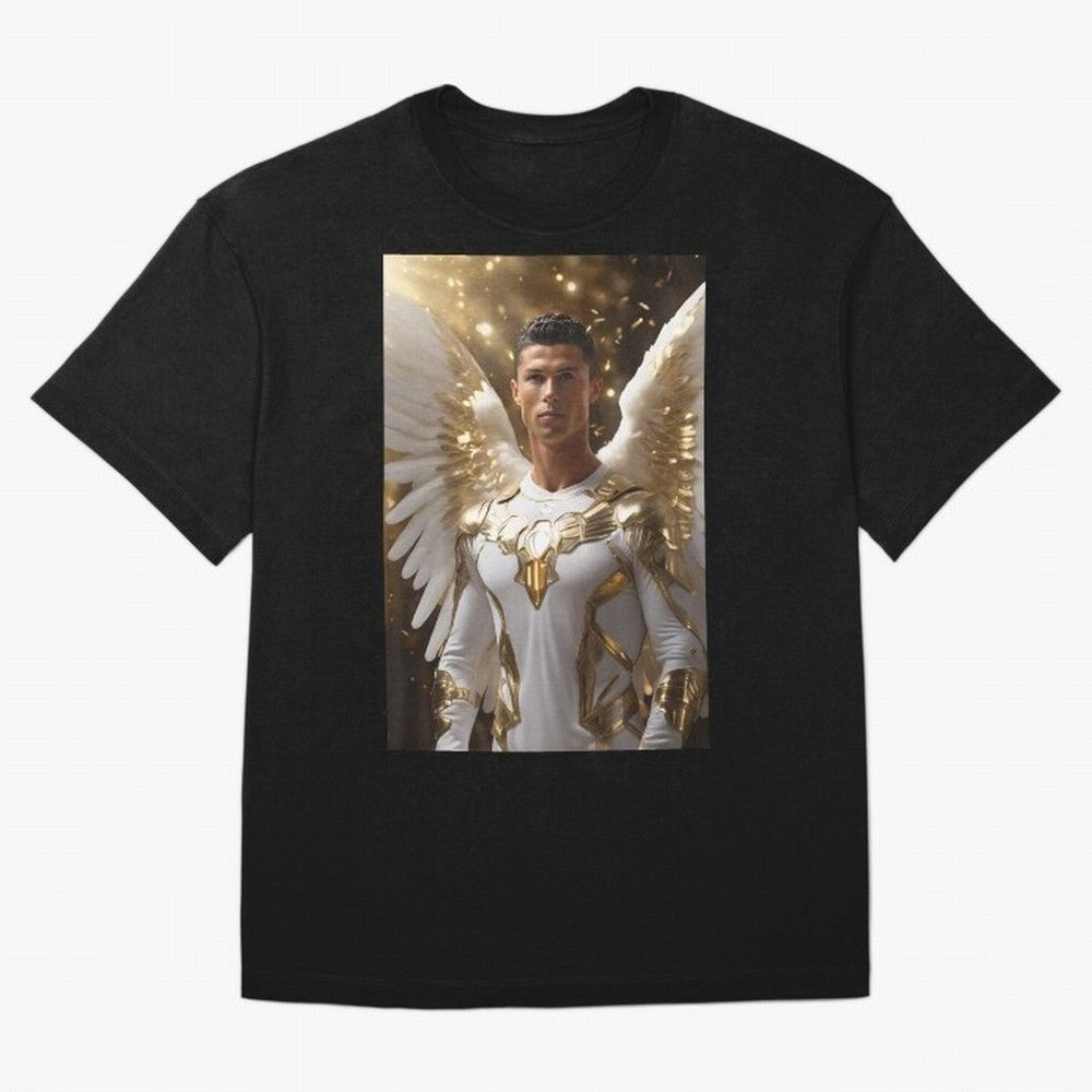Cristiano Ronaldo angel 1 Oversized T-Shirt Feel the FIFA World Cup 2026 Journey through CR7 Highlights, Germany Pride, Classic Soccer Heritage, Championship Pressure, Fan Loyalty and International Pride; Perfect for Supporters Who Want Bold