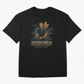Cristiano Ronaldo Bronze Gamer ¨C Benchwarmers IRL Stats Don¡¯t Transfer Oversized T-Shirt Capture Stadium Memories from FIFA World Cup 2026 Group Stage Spirit, Capturing Spain and Netherlands, Cristiano Ronaldo, Football Passion, Legendary