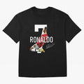 Cristiano Ronaldo - CR7 Oversized T-Shirt Celebrate Fan Culture around Match Day Hype around FIFA World Cup 2026 Group Stage, Neymar, Spain, Stadium Memories, Football Loyalty, International Chants and Championship Tradition; Made for Die Hard