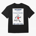 Tribute to Cristiano Ronaldo ¡ª 5 February Oversized T-Shirt Make Every Match About the FIFA World Cup 2026 Group Stage Journey through Messi, CR7 and Mbappe Highlights, Portugal Pride, Supporter Pride, Iconic Celebrations, Legendary Names and