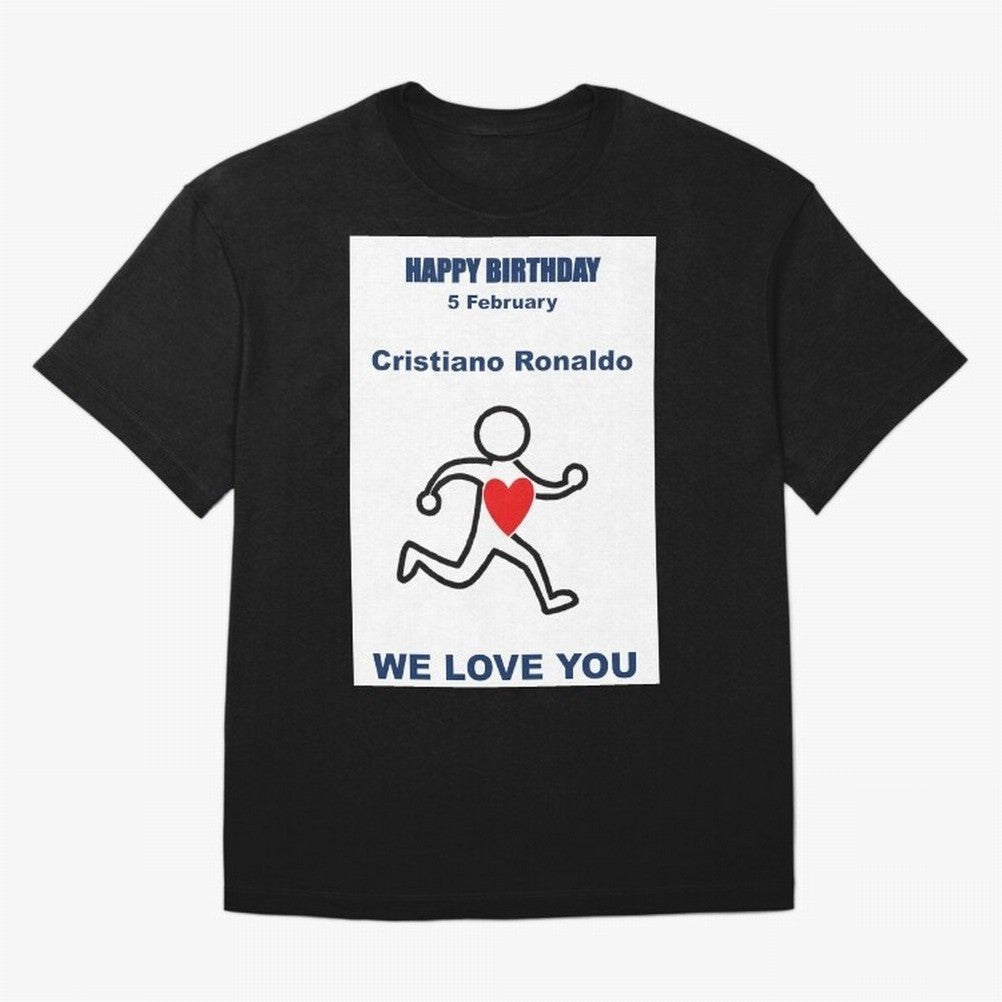 Tribute to Cristiano Ronaldo ¡ª 5 February Oversized T-Shirt Make Every Match About the FIFA World Cup 2026 Group Stage Journey through Messi, CR7 and Mbappe Highlights, Portugal Pride, Supporter Pride, Iconic Celebrations, Legendary Names and