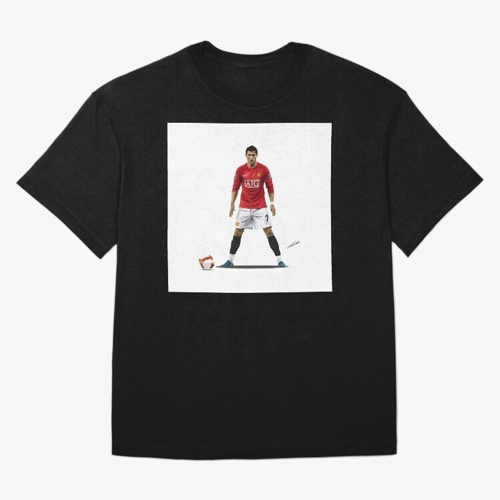 Cristiano Ronaldo CR7 Man Utd Oversized T-Shirt Back the Journey through Match Day Hype around FIFA World Cup 2026 Group Stage, Haaland and Mbappe, Germany, Global Supporter Spirit, Legendary Goals, National Colors and Tournament Celebration;