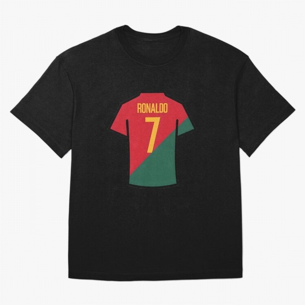 Ronaldo Portugal Jersey Oversized T-Shirt Treasure the FIFA World Cup 2026 Group Stage Journey through Messi, CR7 and Mbappe Highlights, Argentina Pride, Football History, Final Match Energy, Crowd Noise and Once in a Lifetime Moments; Perfect for