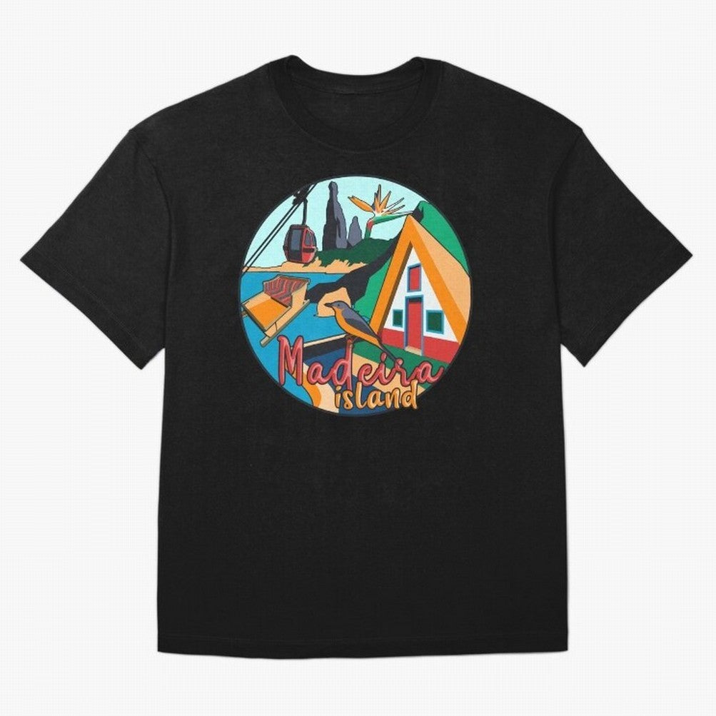 Madeira Island Oversized T-Shirt Bring Supporter Culture to FIFA World Cup 2026 Spirit, Celebrating England, France and Netherlands, Mbappe and Neymar, Match Day Excitement, Supporter Culture, Golden Goals and Global Football Passion; Made for