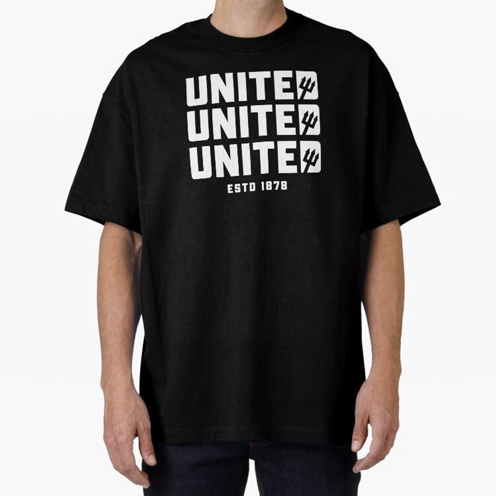 Manchester United United United Oversized T-Shirt Make Your Look Match FIFA World Cup 2026 Spirit, with England, France and Netherlands, Mbappe, Vintage Soccer Flavor, Modern Football Stars, National Flags and Final Night Emotion; Made for