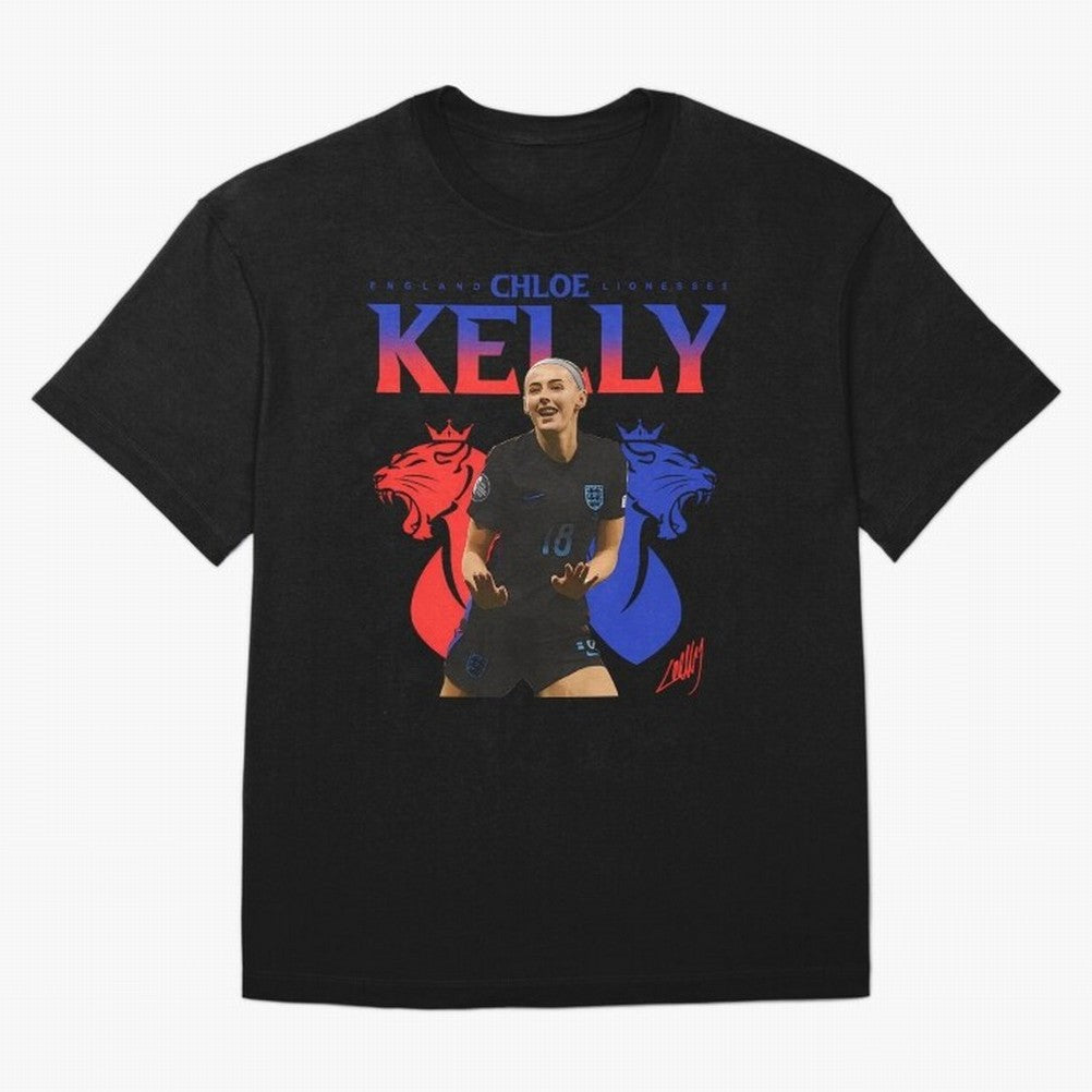 Chloe Kelly Oversized T-Shirt Elevate Match Day Hype around FIFA World Cup 2026, Mbappe and Neymar, Portugal, Spain and Germany, Worldwide Fan Energy, Dramatic Goals, Stadium Lights and Championship Celebrations; Perfect for People Who Love