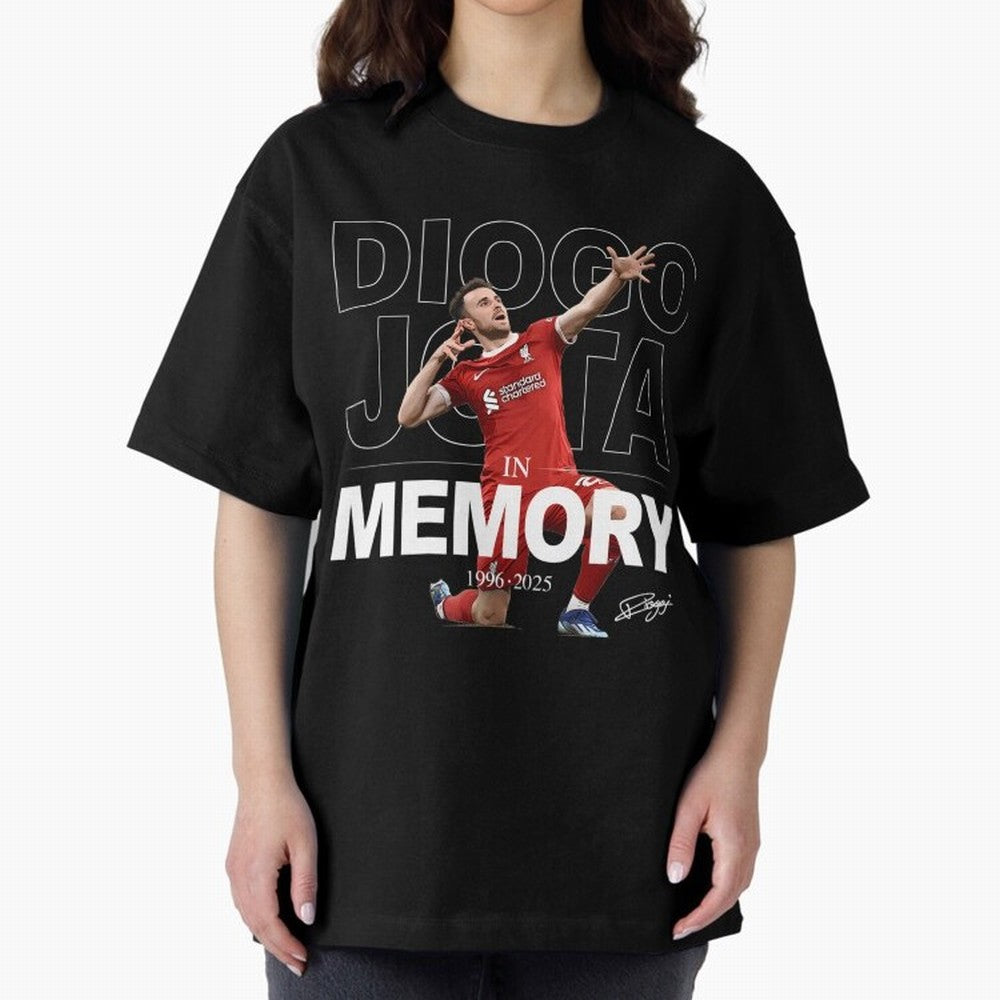 Diogo Jota In Memory Oversized T-Shirt Enjoy the FIFA World Cup 2026 Group Stage Journey through Neymar, Haaland and Cristiano Ronaldo Highlights, Spain Pride, Tournament Hype, Historic Matchups, Family Viewing Parties and Global Sports Pride;