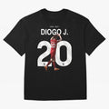 Diogo Jota Oversized T-Shirt Relive Legendary Nights from FIFA World Cup 2026 Group Stage Featuring Haaland and Mbappe, Argentina and Brazil Energy, Stadium Chants, National Pride, Trophy Dreams and Unforgettable Football Memories; Perfect for